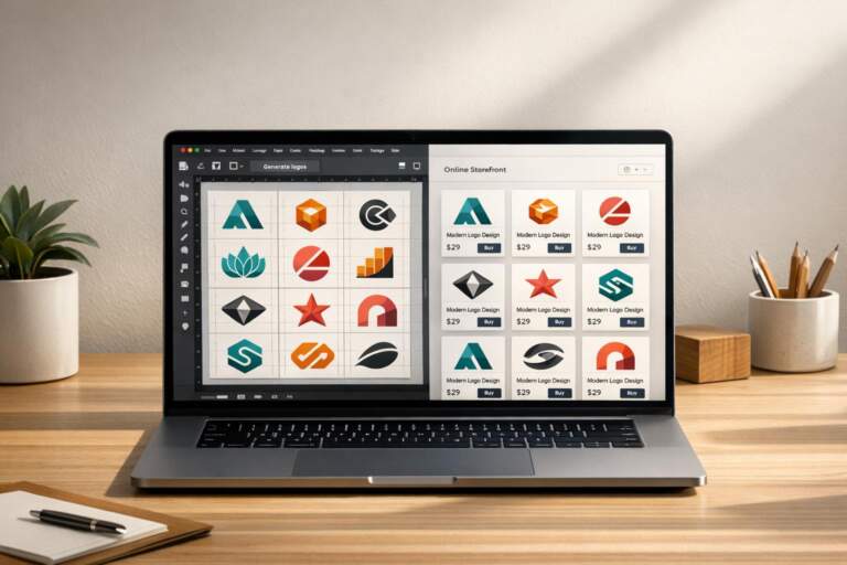 How to Sell AI-Generated Logos Online
